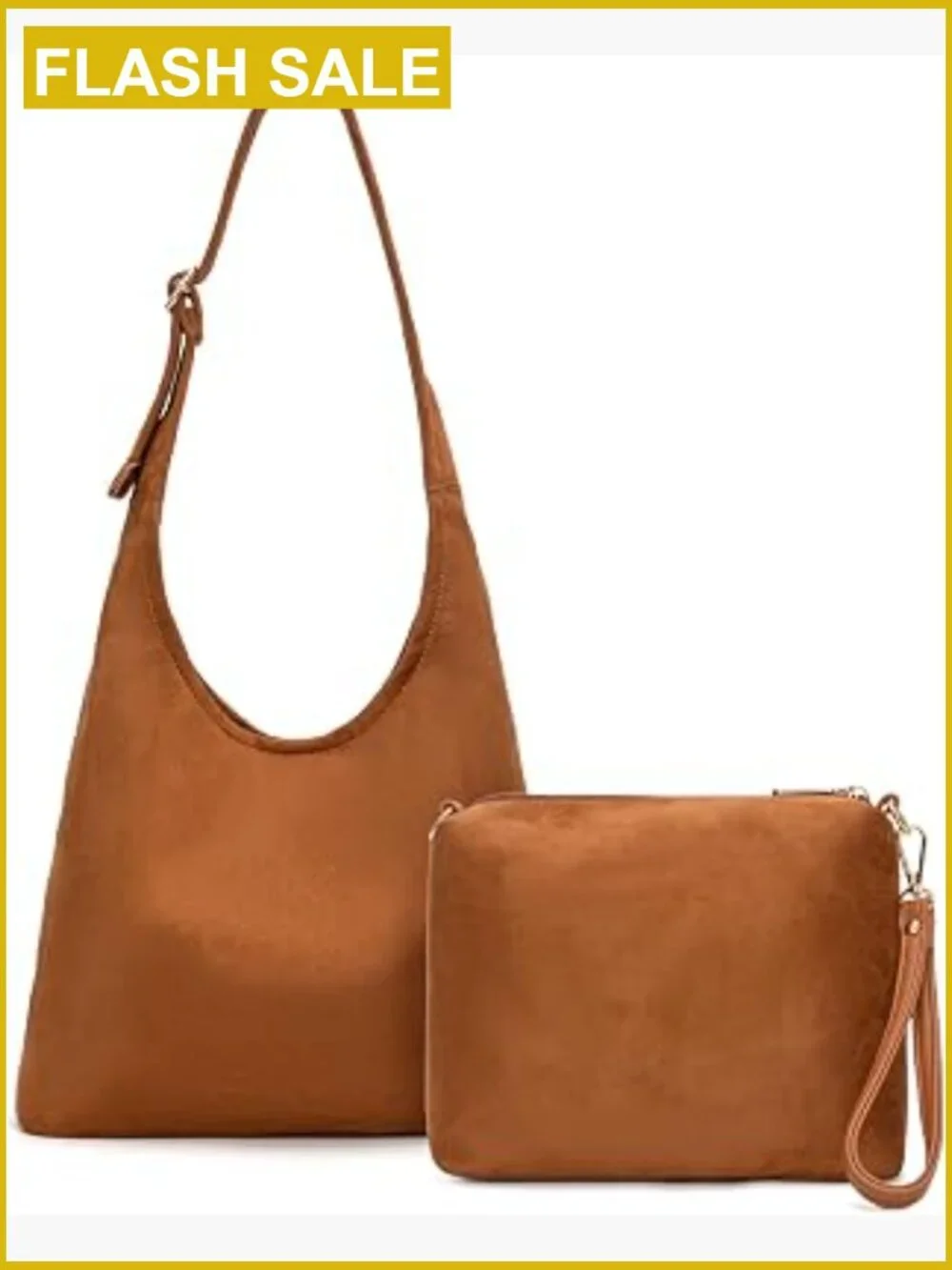 Ultra Soft Slouchy Hobo Bag with Magnetic Closure and Adjustable Strap